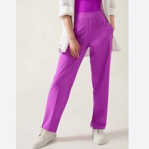 Athleta 'Brooklyn Heights High Rise Pants' in Jazzy Purple Size 4